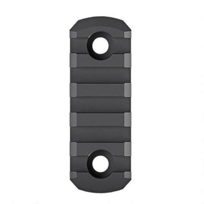 Magpul M-LOK Aluminum Rail Section 5 Slots Beveled Ends Mil-Spec Anodized Aluminum Black MAG581