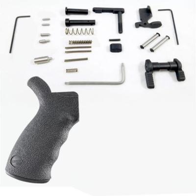 ERGO AR-15 Enhanced Lower Parts Kit Without Fire Control Group Pistol Grip Hardware