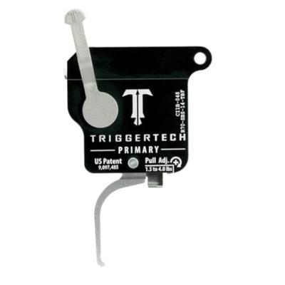 TriggerTech Remington 700 Primary Drop In Replacement Trigger Right Hand/Bolt Release/Flat Lever Natural Stainless Steel Finish R70-SBS-14-TBF