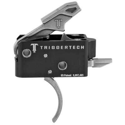 TriggerTech AR-15 Competitive Curved Stainless Fixed 3.5lb 2 Stage AR0-TBS-33-NNC