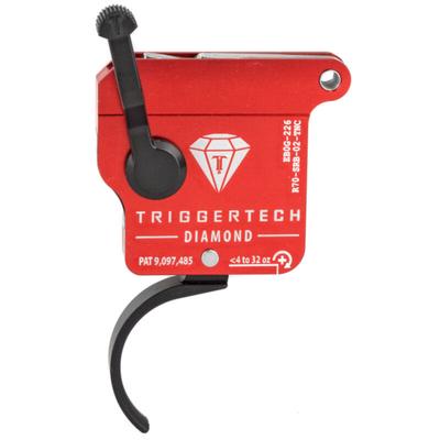 TriggerTech Rem 700 Diamond Curved Trigger Right Handed Without Bolt Release R70-SRB-02-TNC