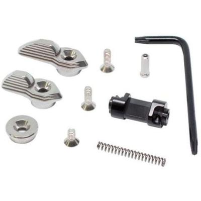 TriggerTech Ambi AR-15 Safety 45Â°/90Â° Throw Stainless ARS-SNS-49-YNM