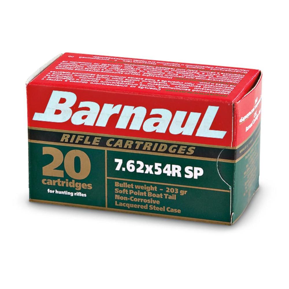  Barnaul Ammo 7.62x54r 203gr Sp (Sp) 2317576 - Box Of 20