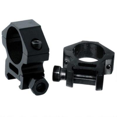 Leapers UTG Picatinny Rings, 30mm High, Matte Black RGWM30H4