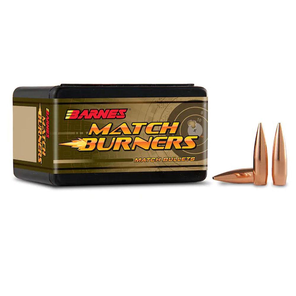  Barnes (Qty 100) Match Burner Bullets 22 Caliber (224 Diameter) 69 Grain Open Tip Match Bt