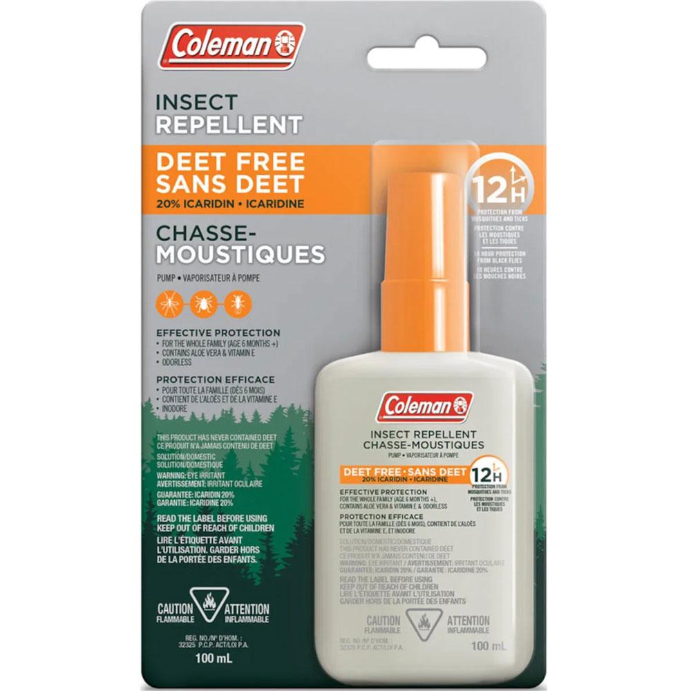  Coleman Insect Repellent Spray 20 % Icardin Deet- Free 100ml