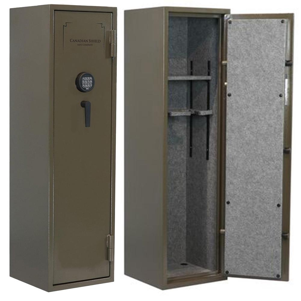 Bullseye North Canadian Shield Sequoia 14 Gun Safe OD Green Textured