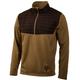 Badlands Moose Quilt 1/4 Zip Jacket Medium Desert 21- 39127