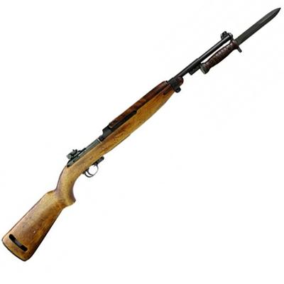 Surplus US M1 Carbine Rifle Wood Stock Bayonet .30 Carbine 18