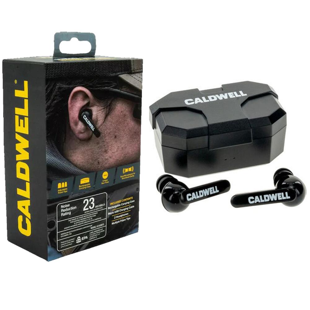  Caldwell E- Max Shadows Bluetooth Rechargeable Ear Plugs (Nrr 23db) Black
