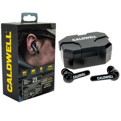 Caldwell E-MAX Shadows Bluetooth Rechargeable Ear Plugs (NRR 23dB) Black