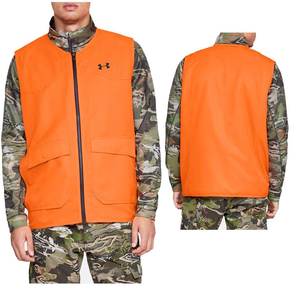 under armour blaze orange jacket