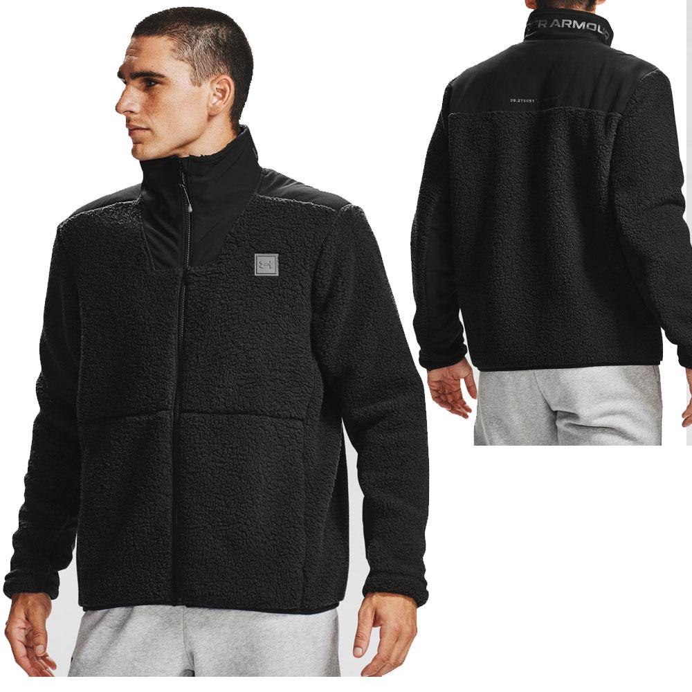 men's ua be seen sherpa swacket