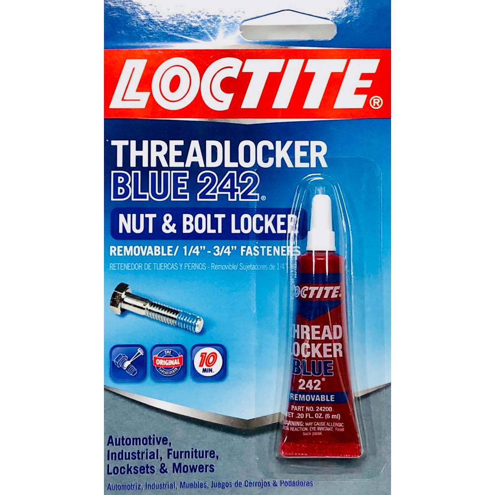 Bullseye North Loctite Threadlocker Blue 242 Removable