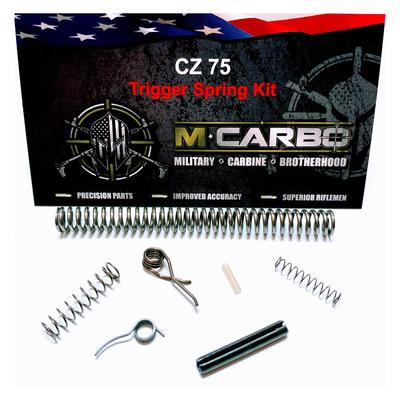 Mcarbo CZ 75 Trigger Spring Kit fits 75 SP-01, 75BD, 75D PCR, P-01, 97BD, 40B