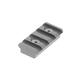 Leapers Utg Pro 1.57in 4- Slot Keymod Picatinny Rail Section