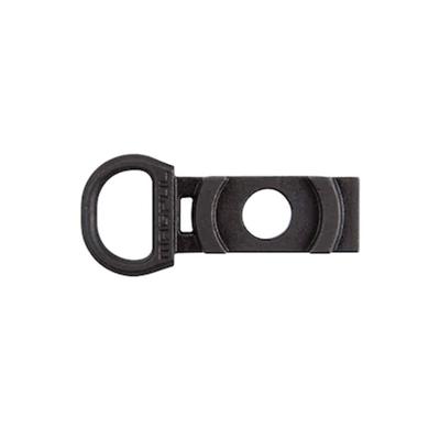 Magpul SGA Receiver End Plate Sling Mount Adapter for Magpul SGA Mossberg 500, 590 Stock Ambidextrous Loop Steel Melonite Black