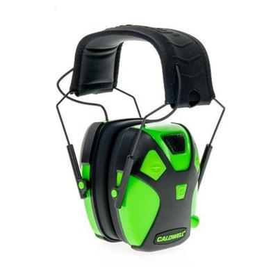 Caldwell Youth Electronic Earmuffs (NRR 23dB) Neon Green