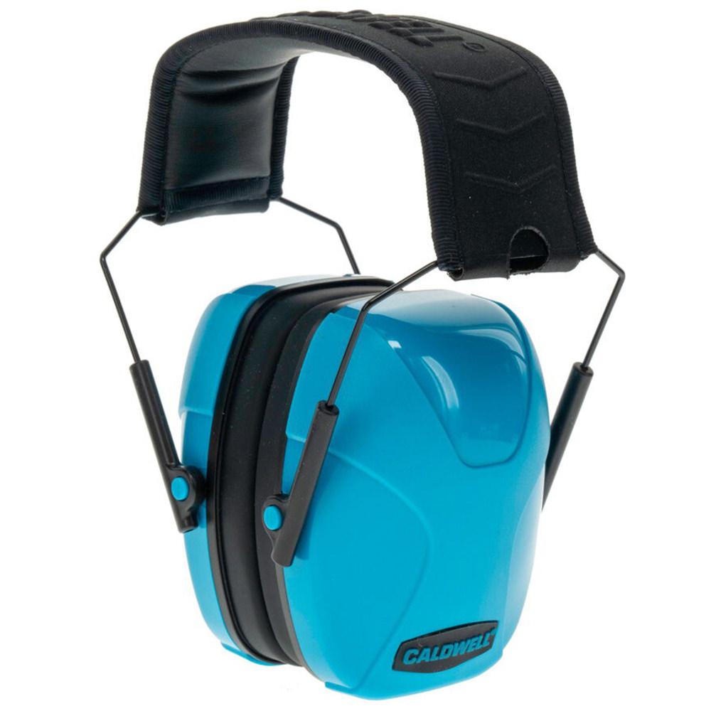Bullseye North Caldwell Youth Passive Earmuff Neon Blue