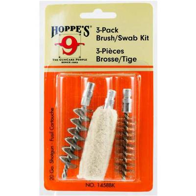 Hoppe's Brush/Swab 3 Pack Kit 