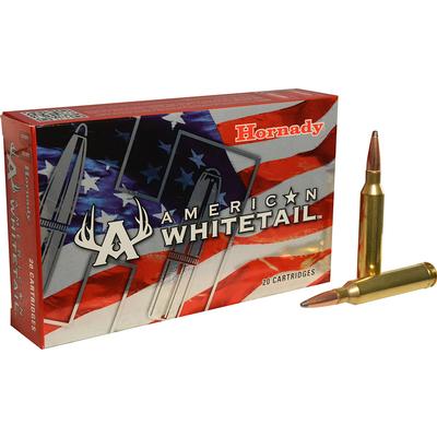 Hornady American Whitetail Ammunition 7mm Remington Magnum 154 Grain Interlock Spire Point Box of 20