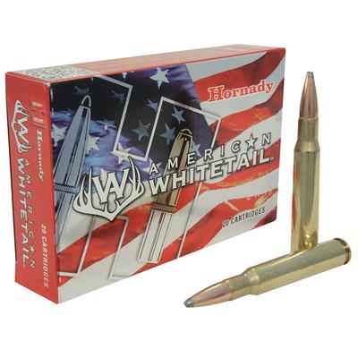 Hornady American Whitetail Ammunition 30-06 Springfield 180 Grain Interlock Spire Point Box of 20
