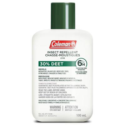 Coleman Insect Repellent Lotion, 30% DEET, 100ml, 6h Protection