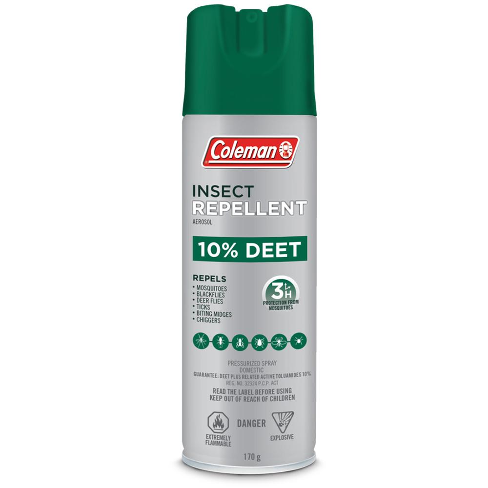 Coleman Insect Repellent Aerosol, 10 % Deet, 170g, 3h Protection