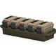 Mtm 5- Can Ammo Crate Combo With Mini Cans Polymer Dark Earth