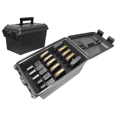 MTM Molded Products TMCLE MTM Tactical Mag Can - AR Mags and 10 and Handgun Mags