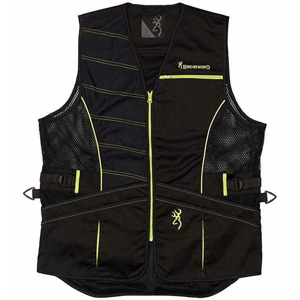  Browning Ace Vest Black/Volt, Large