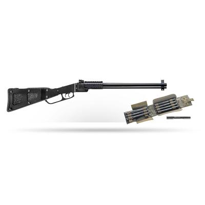 Chiappa M6 X-Caliber Folding Survival Rifle w/ 8 Inserts 12GA-22LR/18.5