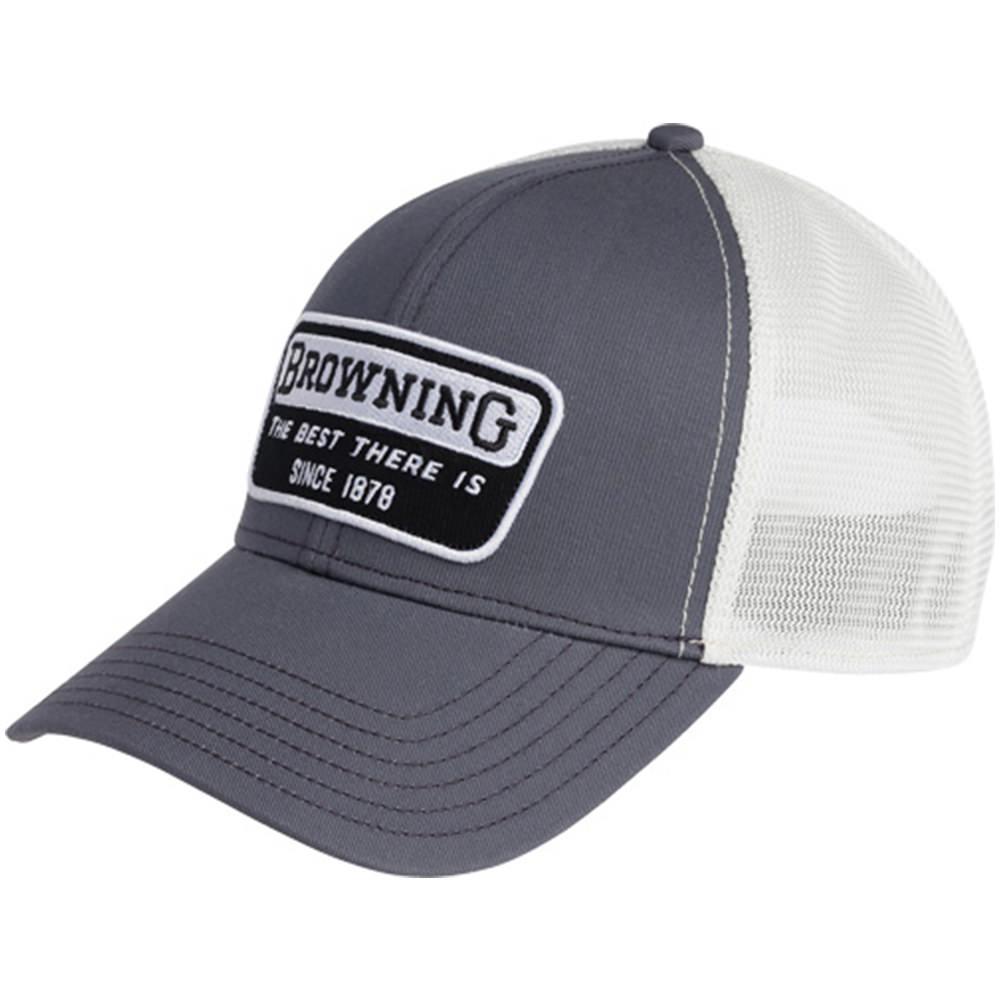  Browning Bg Cap Best Patch Logo Charcoal W/Patch, Adjustable