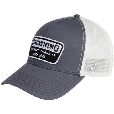 Browning BG Cap Best Patch Logo Charcoal w/ Patch, Adjustable