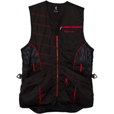Browning Woman's Ace Vest Black/Red XL