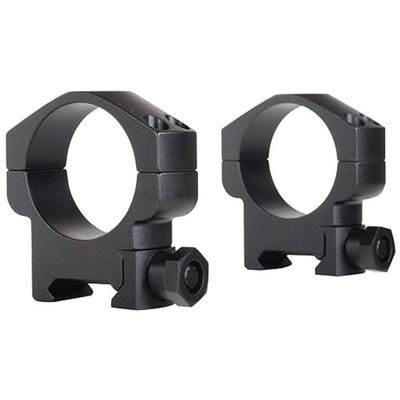 Leupold Mark 4 Picatinny Rings, 34mm High, Steel, Matte Black