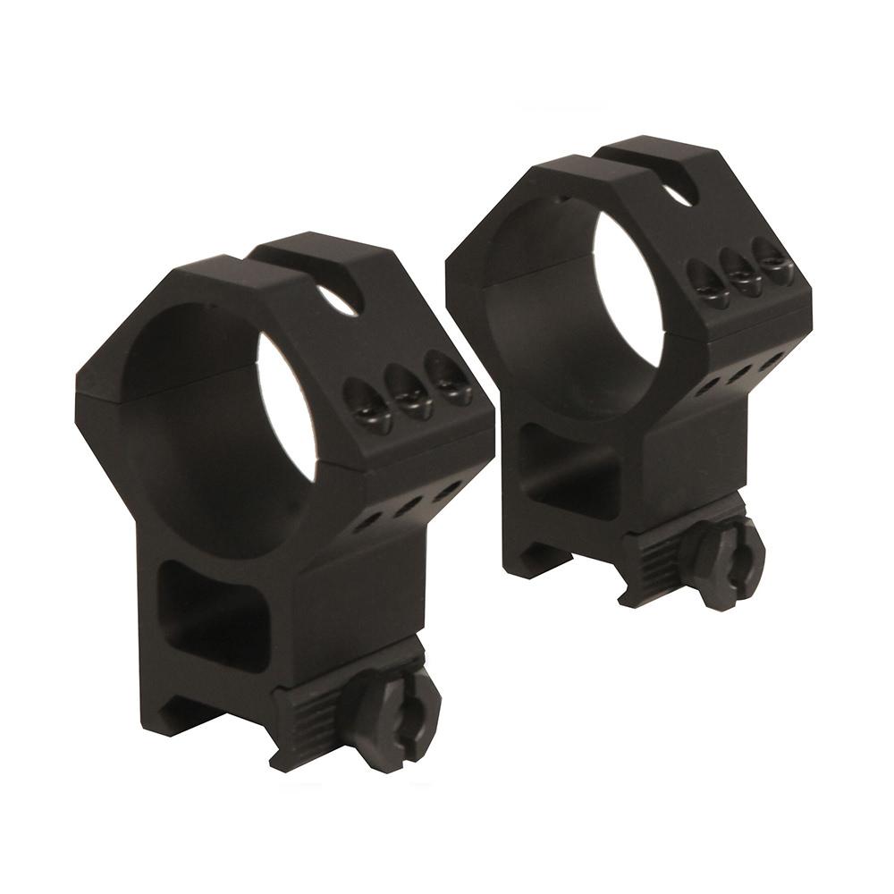  Weaver Tactical 6- Hole Picatinny Rings, 34mm Extra Extra High, Matte Black 99686