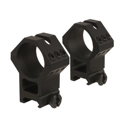 Weaver Tactical 6-Hole Picatinny Rings, 34mm Extra Extra High, Matte Black 99686
