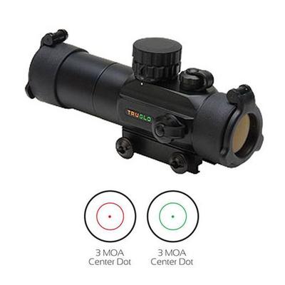 TRUGLO Gobble Stopper 1x30 Red Dot Sight Dual Color Illuminated Matte Black