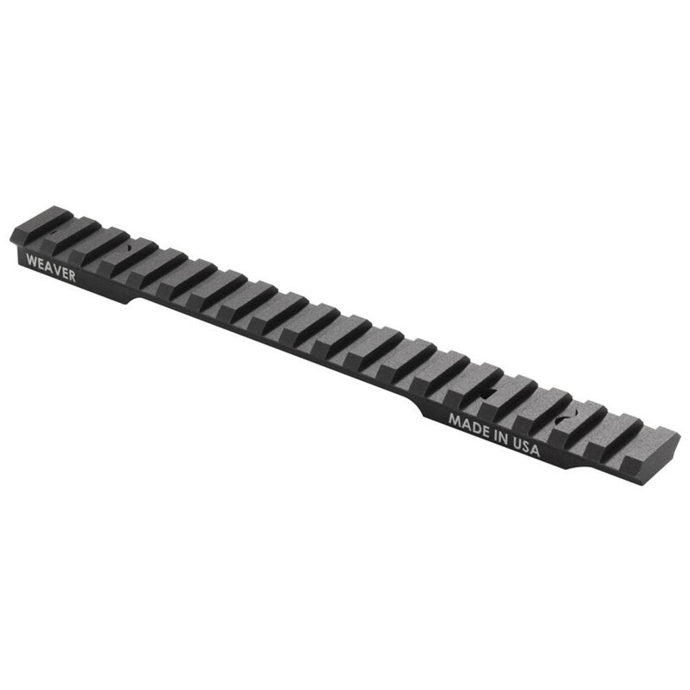  Weaver Remington 700 Long Action Tactical Extended Multi- Slot Scope Base 20 Moa Incline Picatinny/Weaver Ring Compatible Aluminum Black