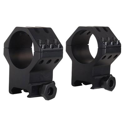 Weaver Tactical 6-Hole Picatinny Rings, 30mm Extra High, Matte Black 99695