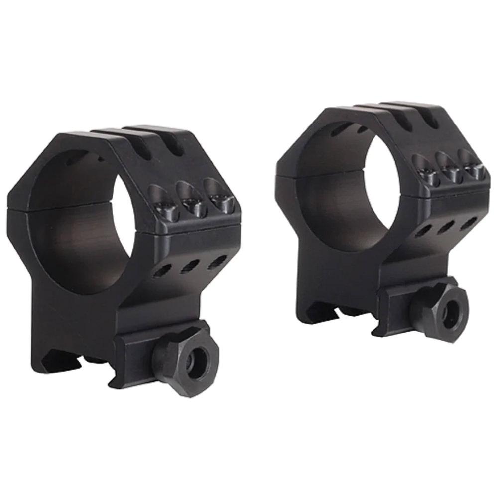  Weaver Tactical 6- Hole Picatinny Rings, 30mm High, Matte Black 99694