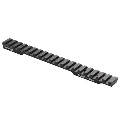 Weaver Tactical Extended Multi Slot Base with 20 MOA Savage 110/111/112 LA Aluminum Matte Black