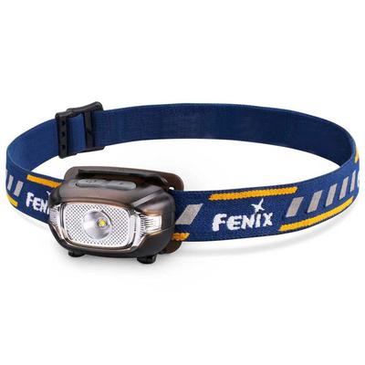 Fenix HL15 Headlamp LED with 2 AAA Batteries Aluminum and Polymer Black
