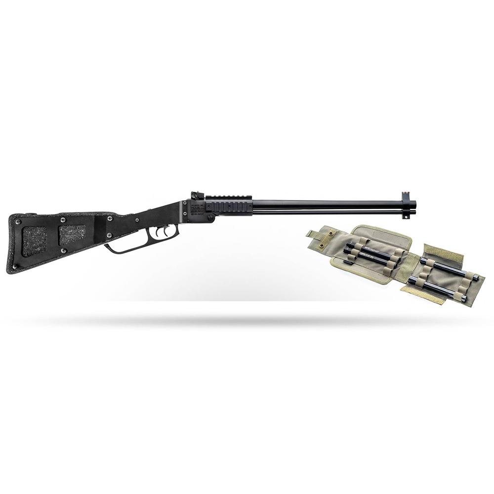  Chiappa M6 X- Caliber Folding Survival Rifle W/4 Inserts 20ga/22wmr 18.5 