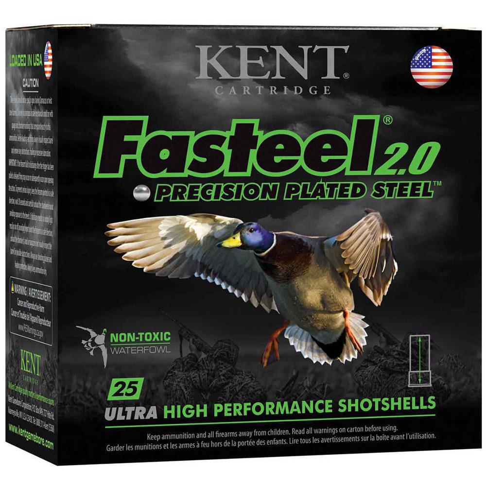  Kent Fasteel 2.0 Precision Plated Steel Waterfowl 12ga 3 1/2 