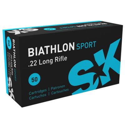 SK Biathlon Sport Ammunition .22lr - Box Of 50