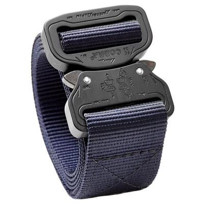 Just Holster It Klik Nylon 2 Ply Belt with Cobra Buckle Blue 28-32