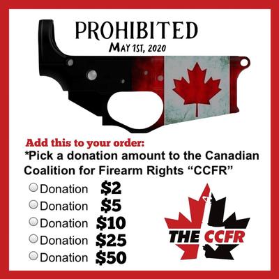 Donation to the CCFR - Your Voice for Firearm Freedoms