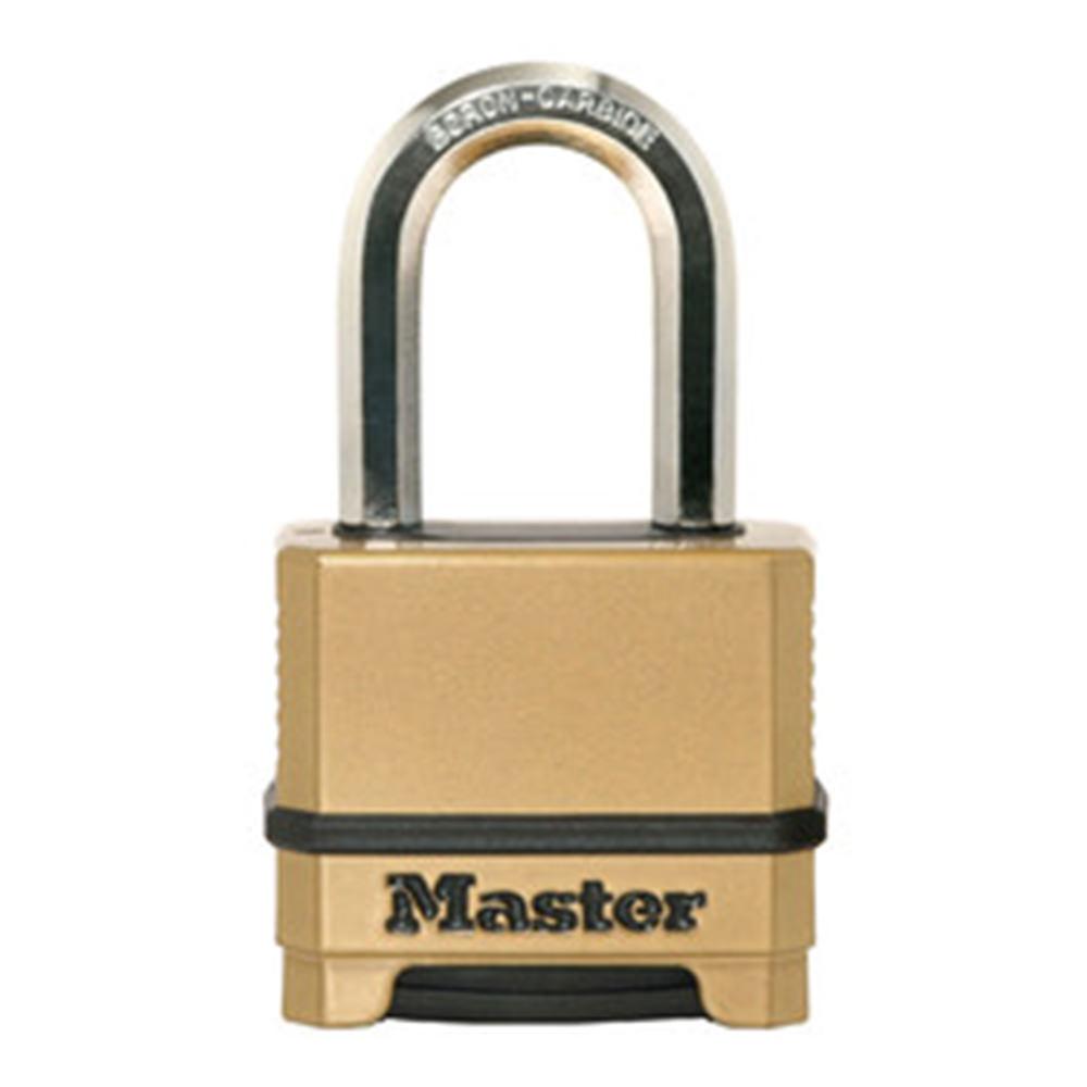  Master Combination Padlock 2in (51mm) Wide Magnum ® Zinc Body Padlock With 1- 1/2in (38mm) Shackle, Set Your Own Combination